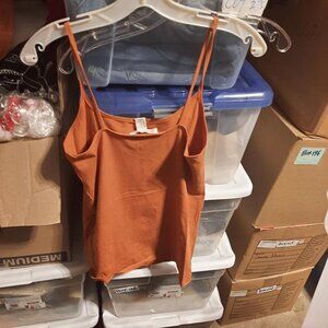 NEW ! Forever 21 Women Camisole Top Brown Size M